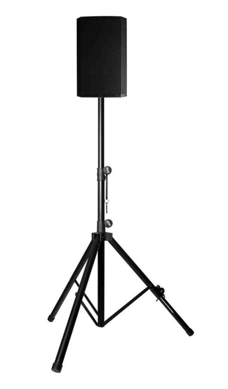 OnStage On-Stage SS7762B Speaker Stand with Adjustable Leg - Image 2